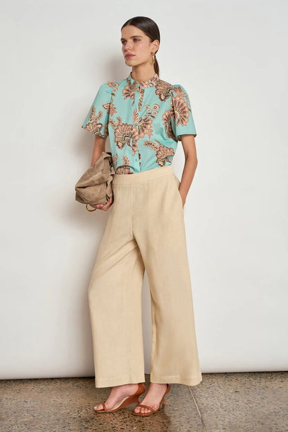 Zoe Kratzmann - Hail Top - Mint Kgari