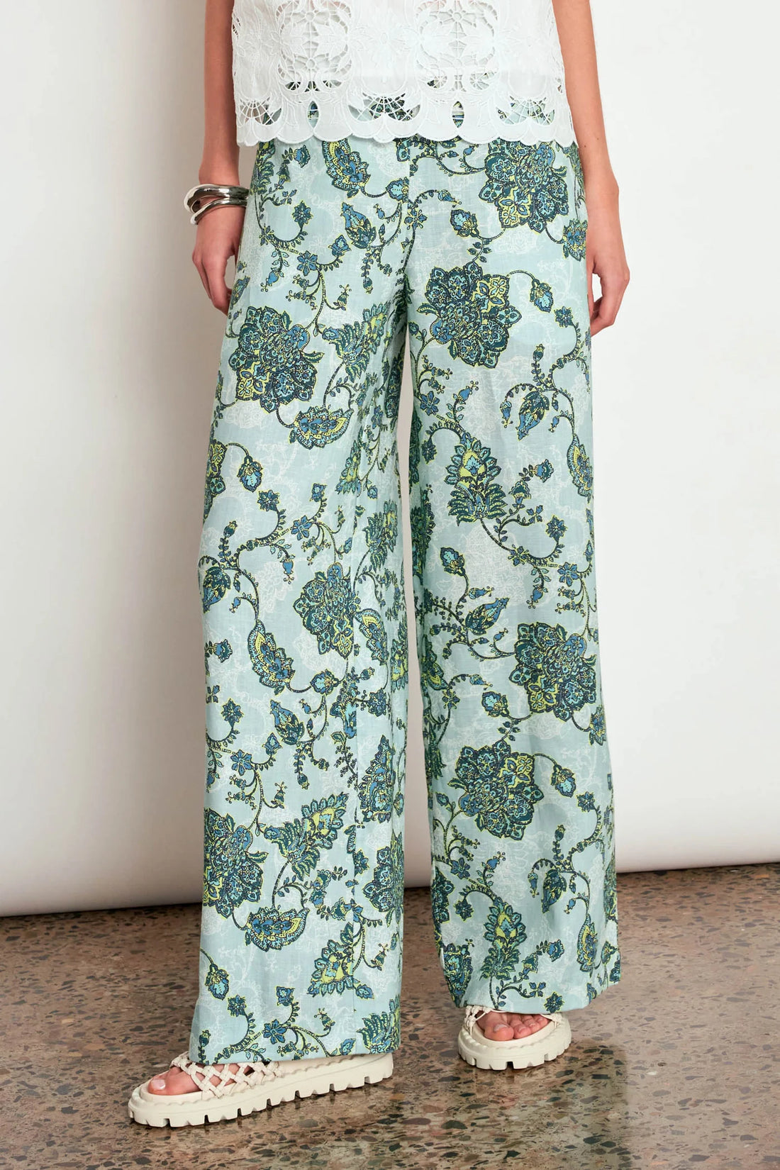 ZOE KRATZMANN - PHASE PANT - FERN PAISLEY