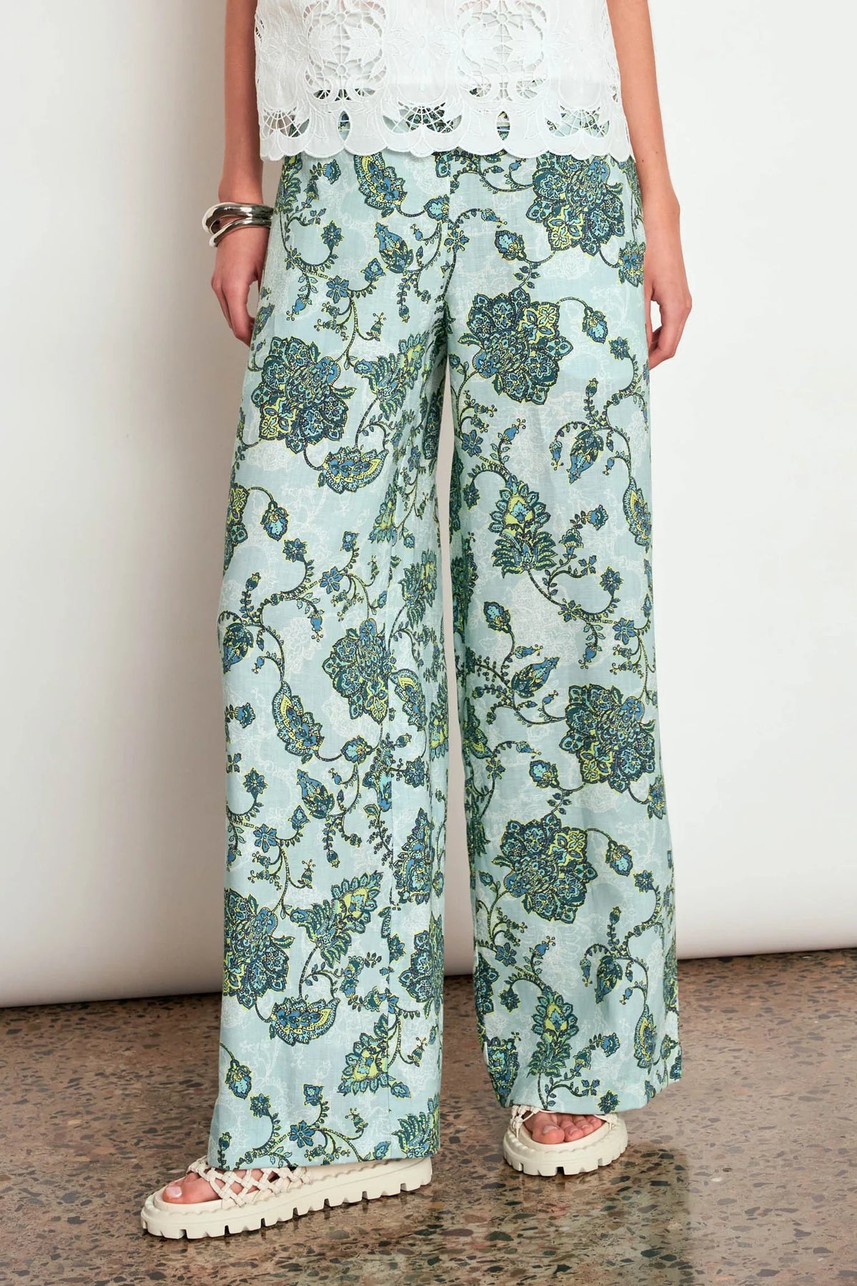 ZOE KRATZMANN - PHASE PANT - FERN PAISLEY