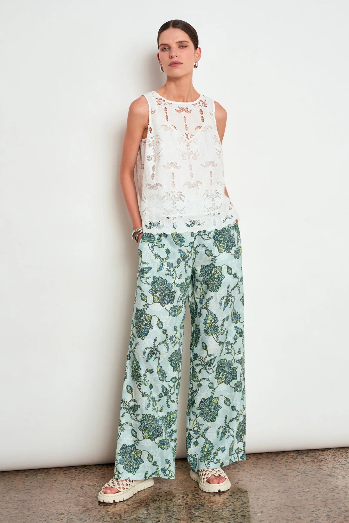 ZOE KRATZMANN - PHASE PANT - FERN PAISLEY