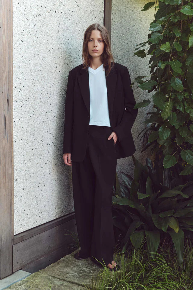 Assembly Label - Anika Wool Blazer - Black