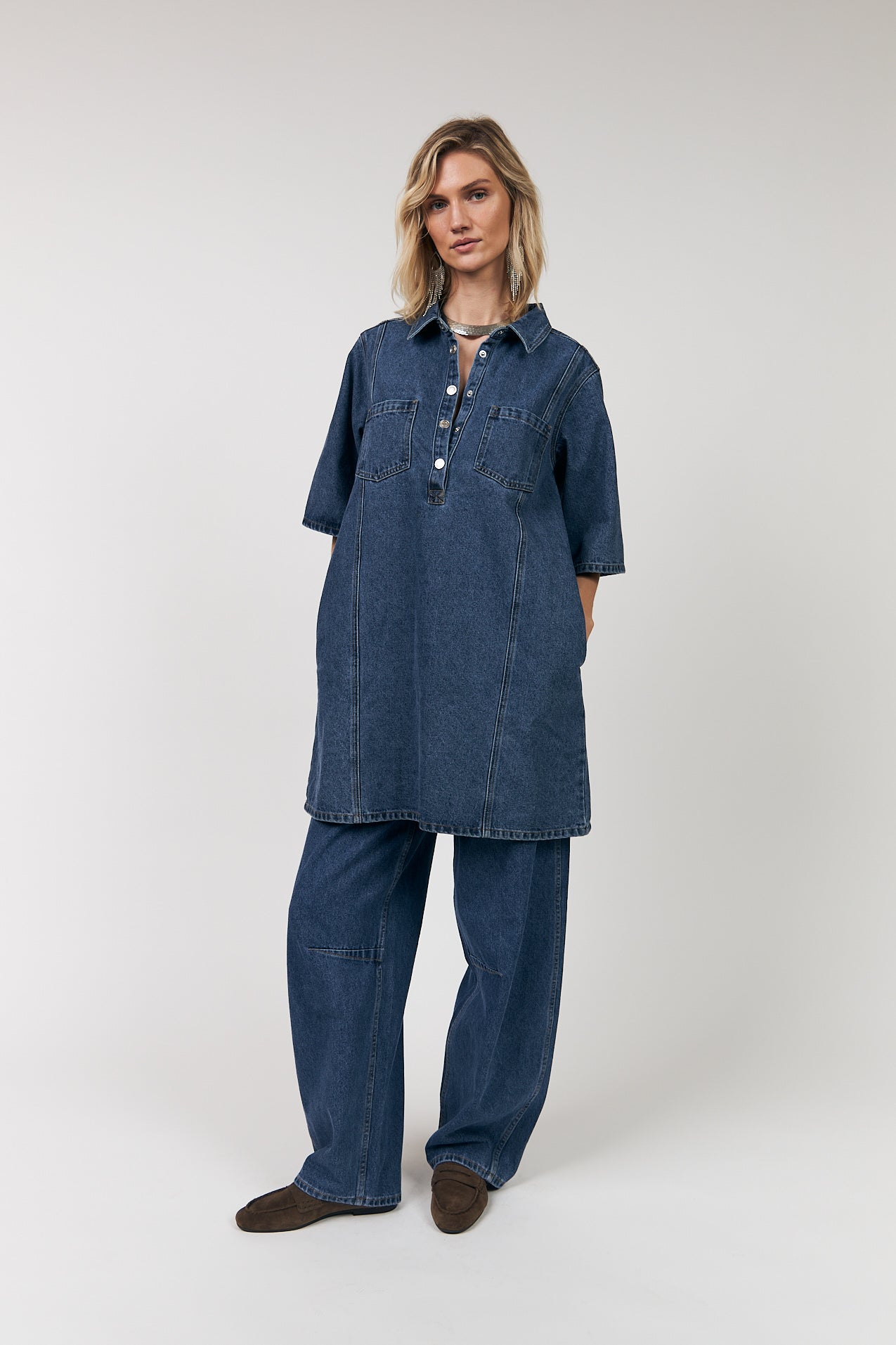 Lollys Laundry - Mola Dress - Blue