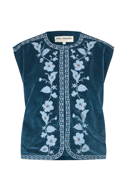 Lollys Laundry - Bin Vest - Blue