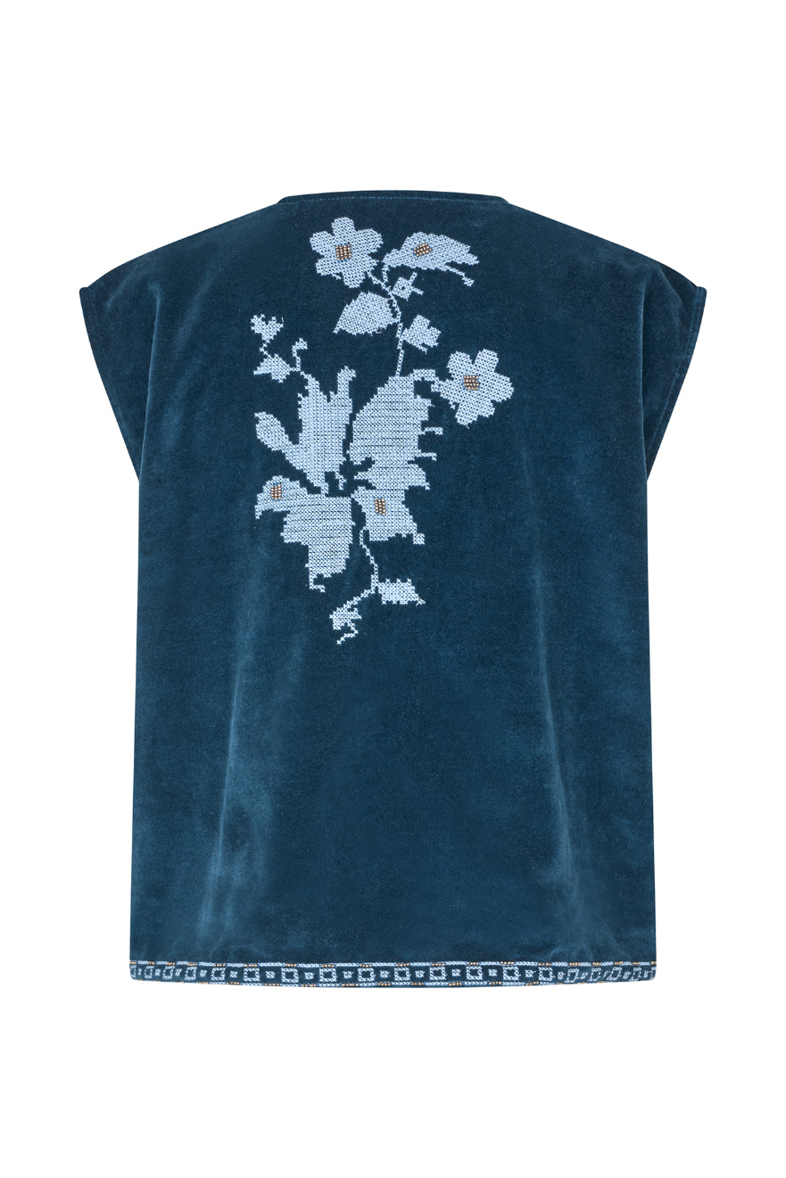 Lollys Laundry - Bin Vest - Blue