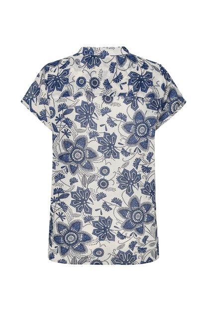 LOLLYS LAUNDRY - HEATHER TOP - BLUE