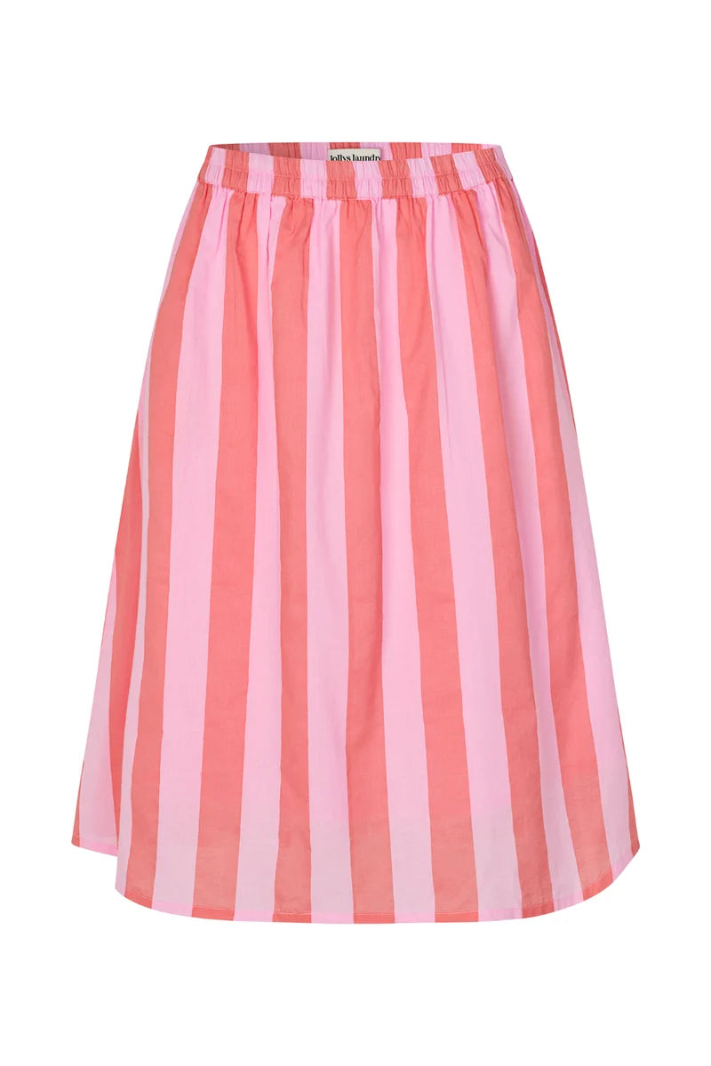 LOLLYS LAUNDRY - AKANE MIDI SKIRT - LIGHT PINK