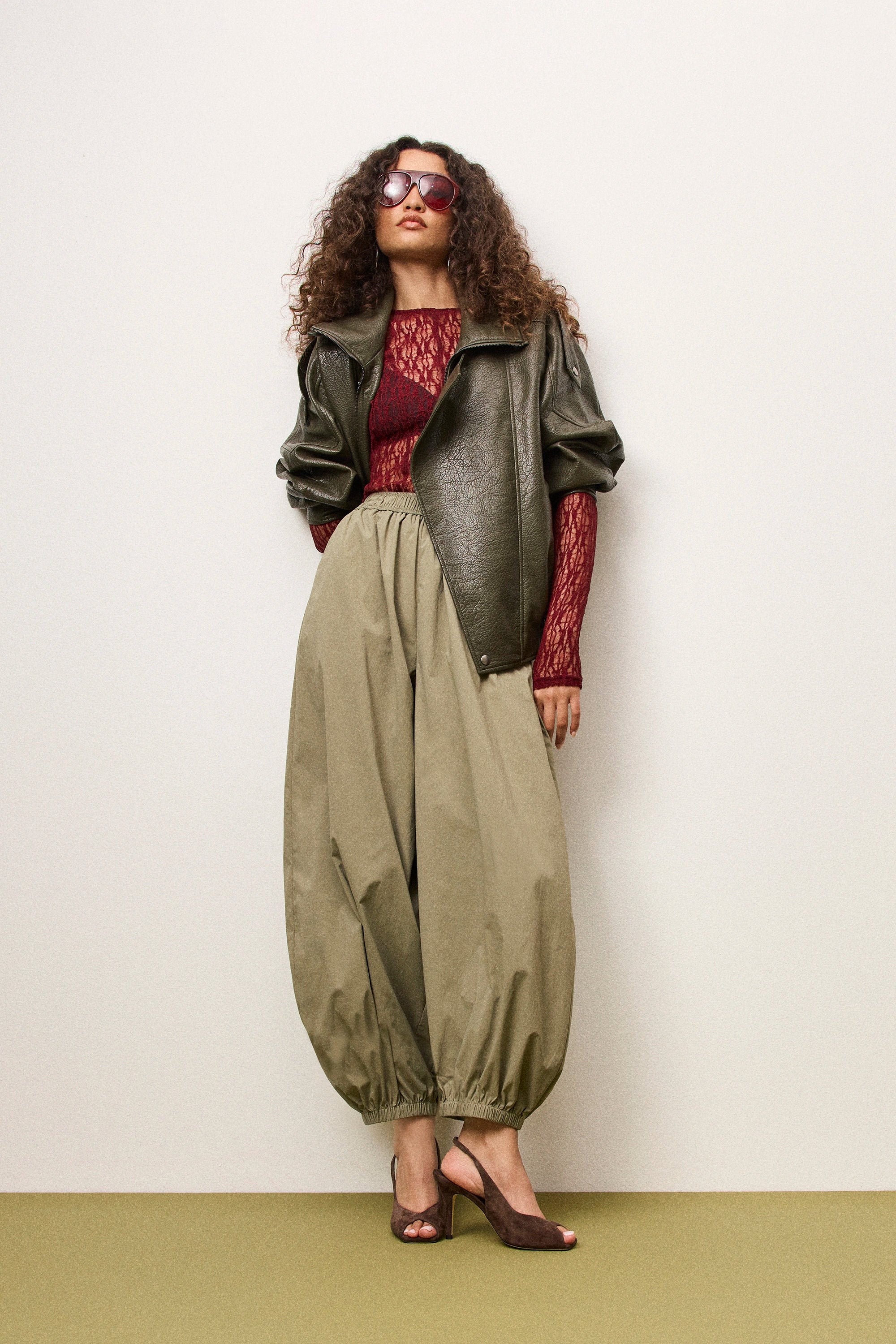 Mossman - Saxon Oversize Bomber - olive