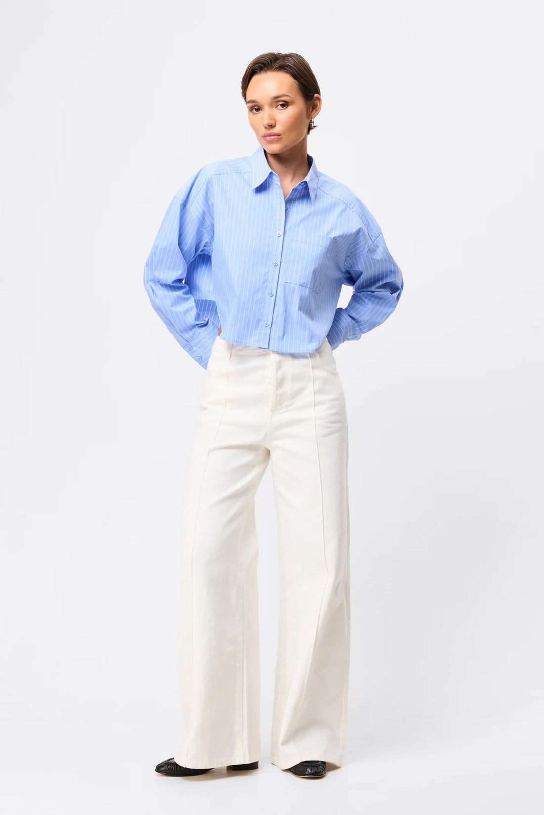 Mossman - Repeat After Me Cropped Shirt