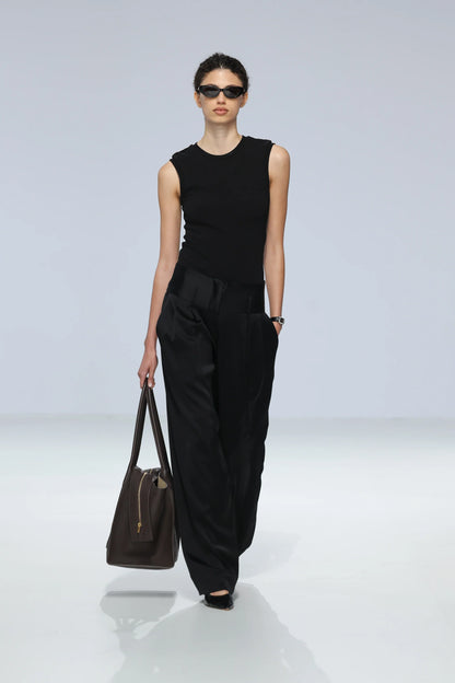 Yu Mei - Claudia Tote - Molasses Deer Nappa
