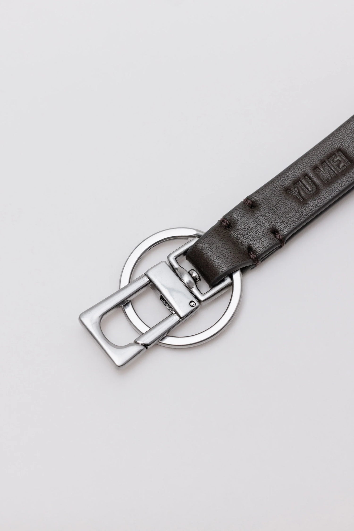 Yu Mei - Key Fob - Black Olive Lambskin