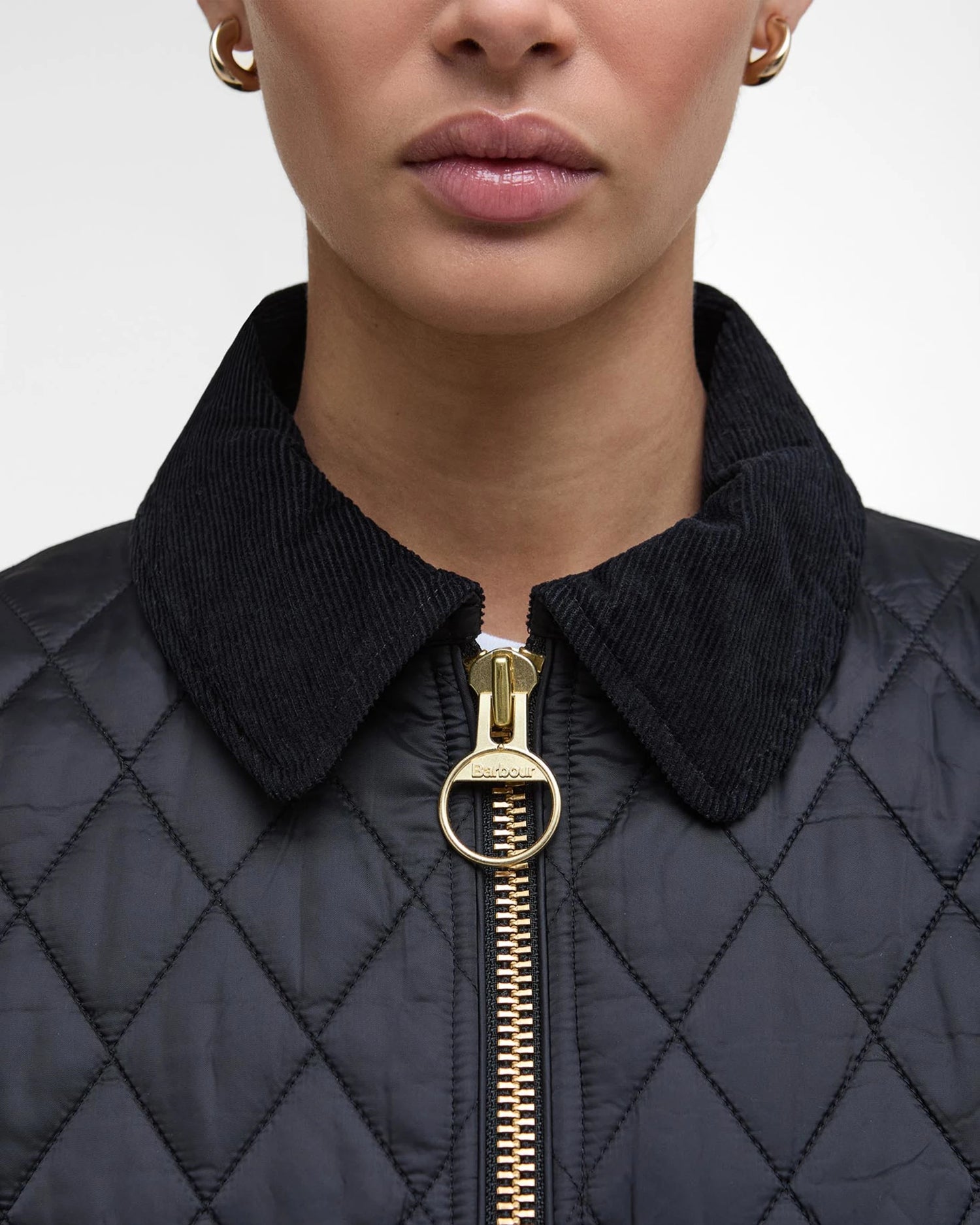 Barbour - Fitted Beadnell Quilted Jacket - Black/Classic