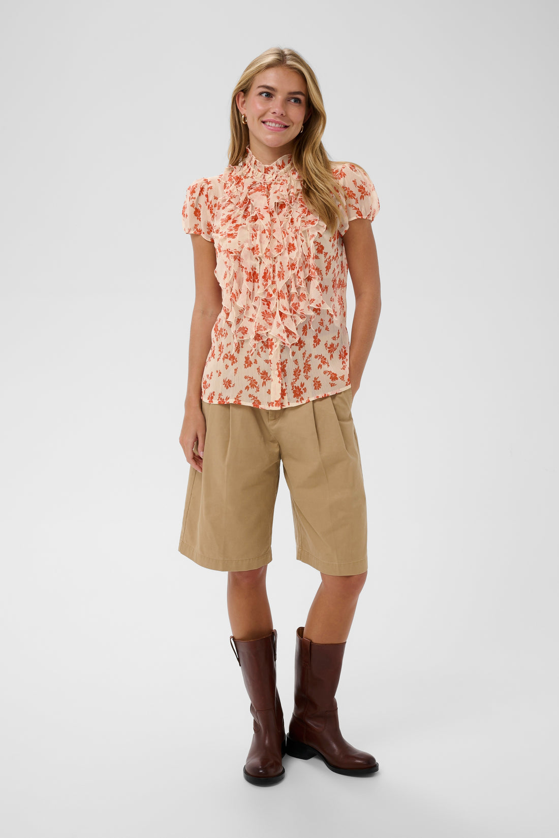 Saint Tropez - Lilja Shirt - Seapearl Valiant
