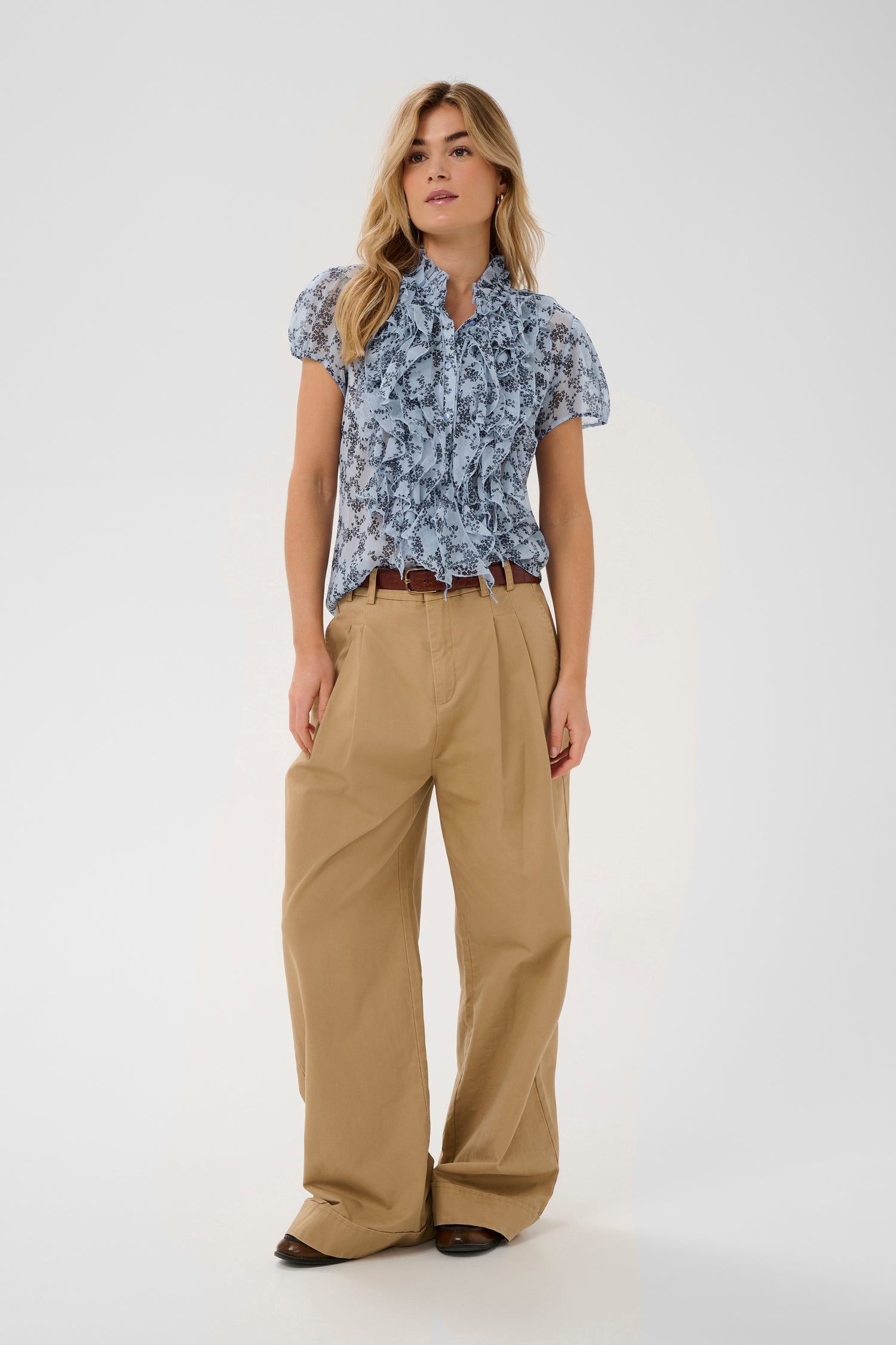 Saint Tropez - Lilja Shirt - Skyway Eclipse