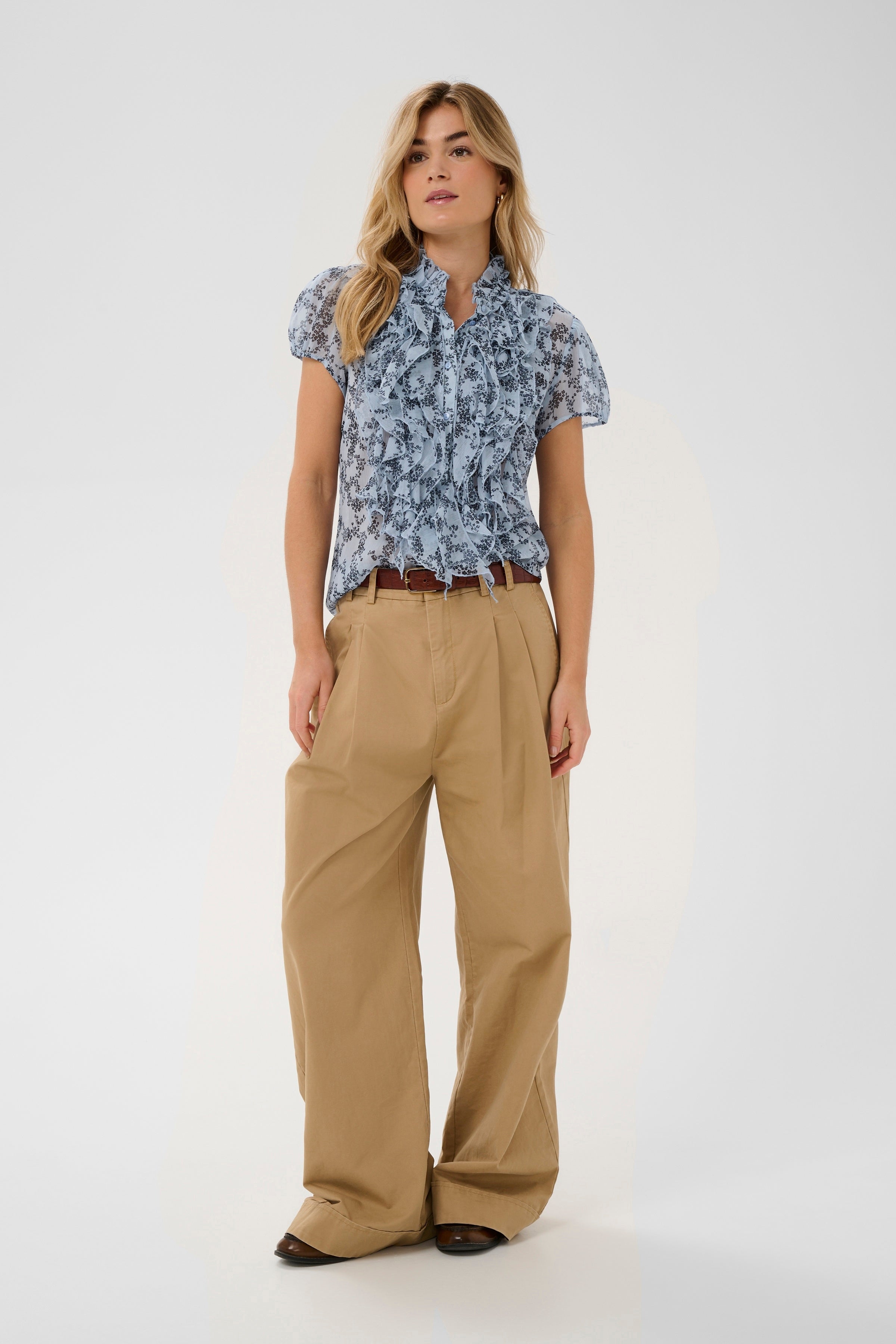 Saint Tropez - Lilja Shirt - Skyway Eclipse