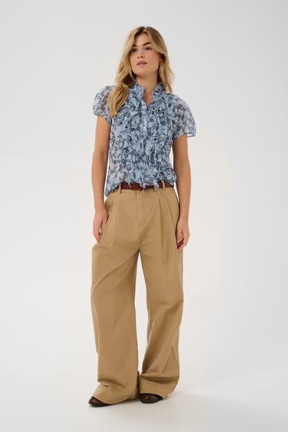 Saint Tropez - Lilja Shirt - Skyway Eclipse