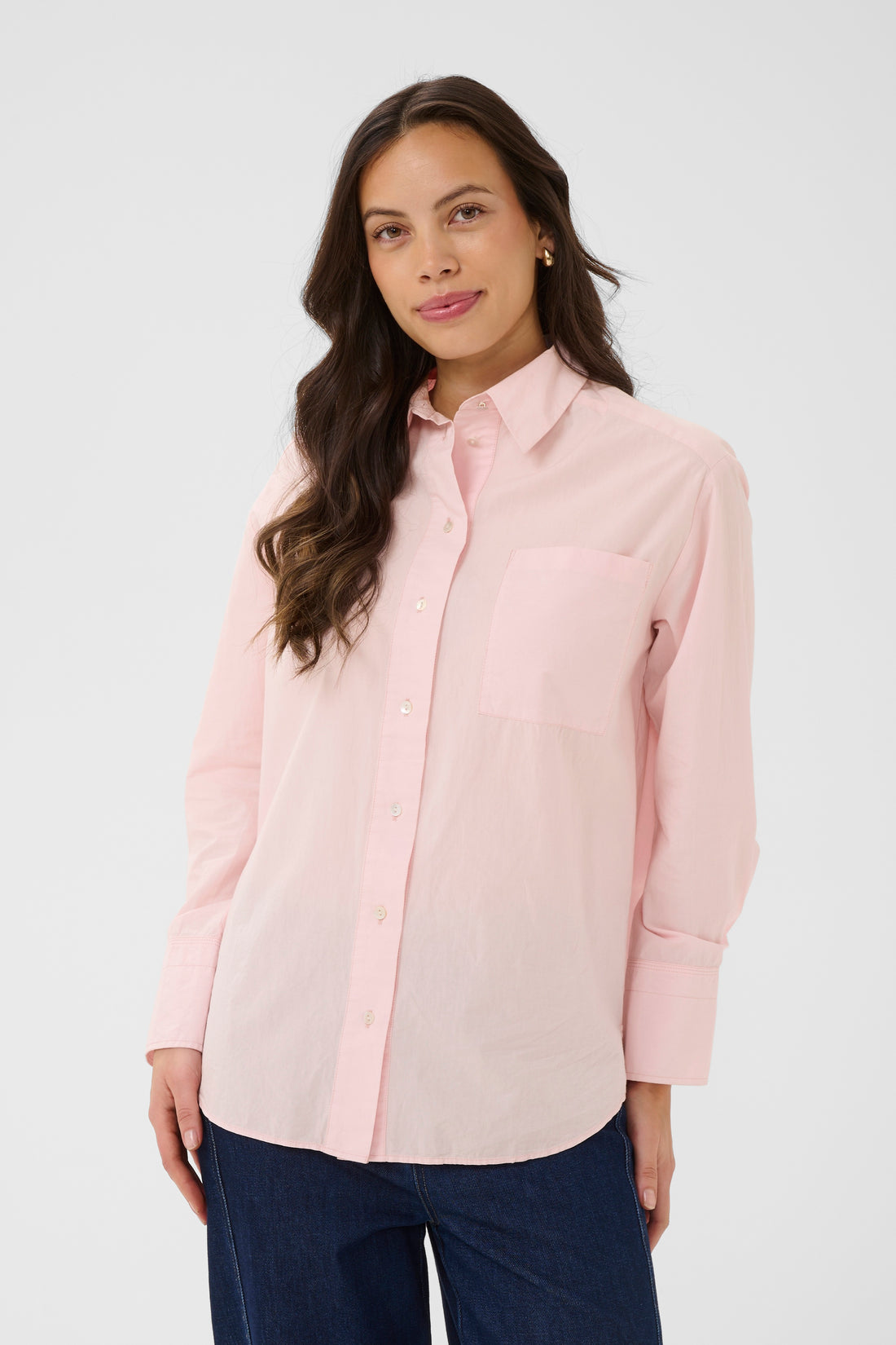 Saint Tropez - Phyllis Shirt - Chalk Pink