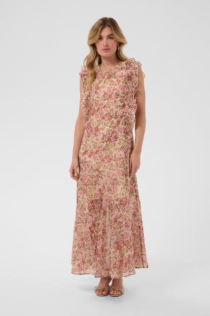 SAINT TROPEZ - RAINIE DRESS - BALLERINA BRUSHED BLOOM