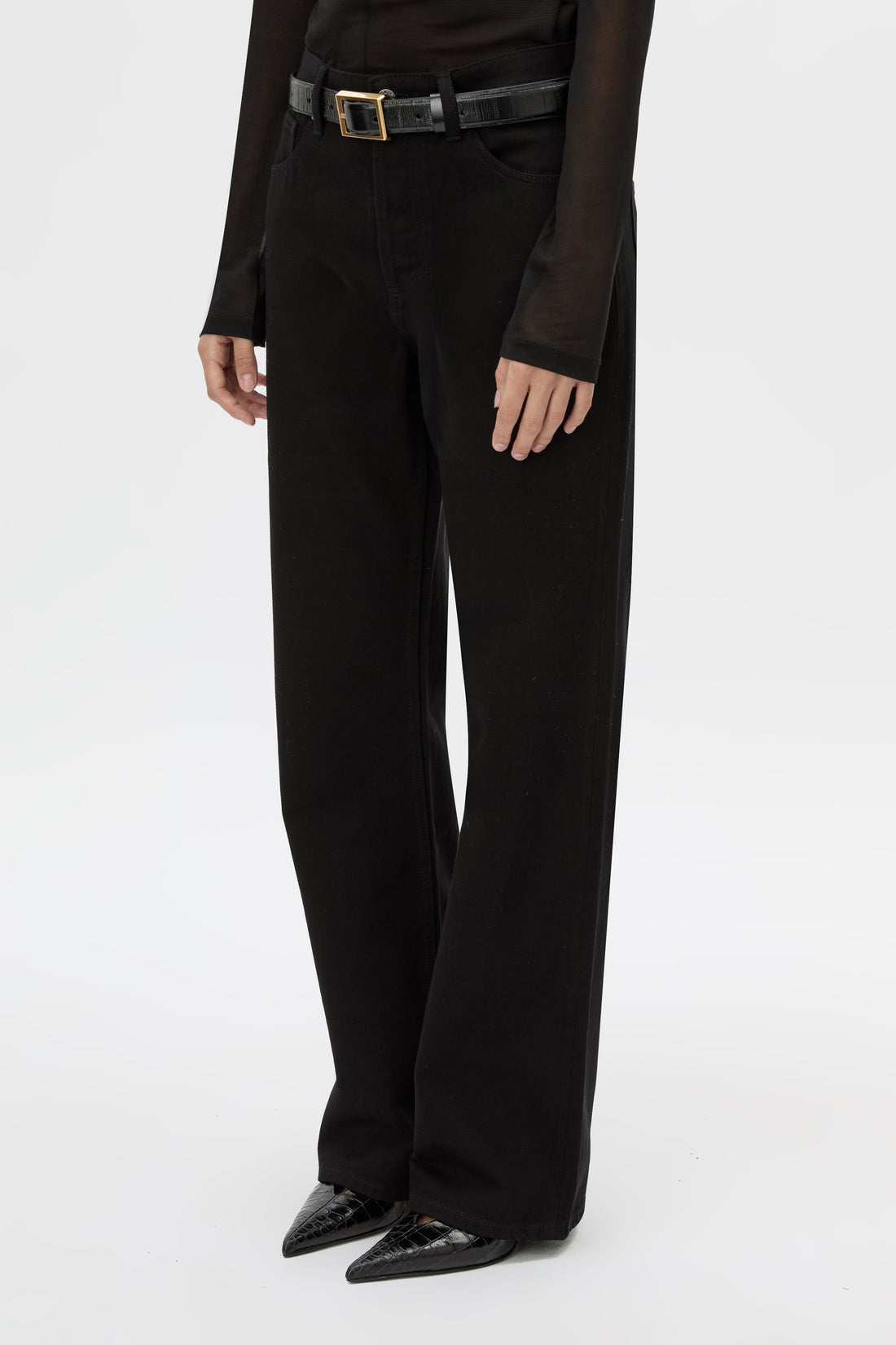 Camilla and Marc - Rune Denim Jean - True Black