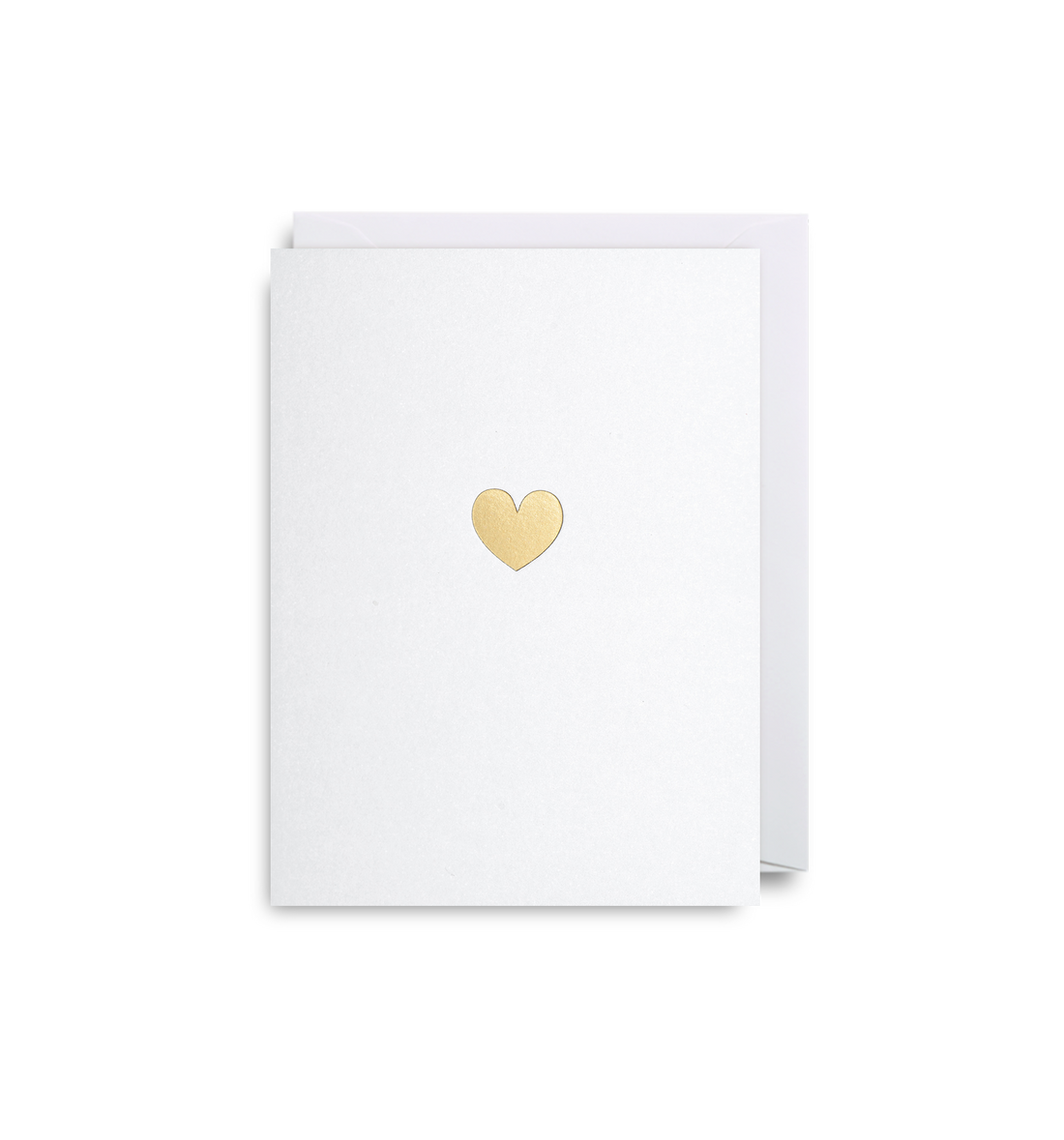 CARD - GOLD HEART