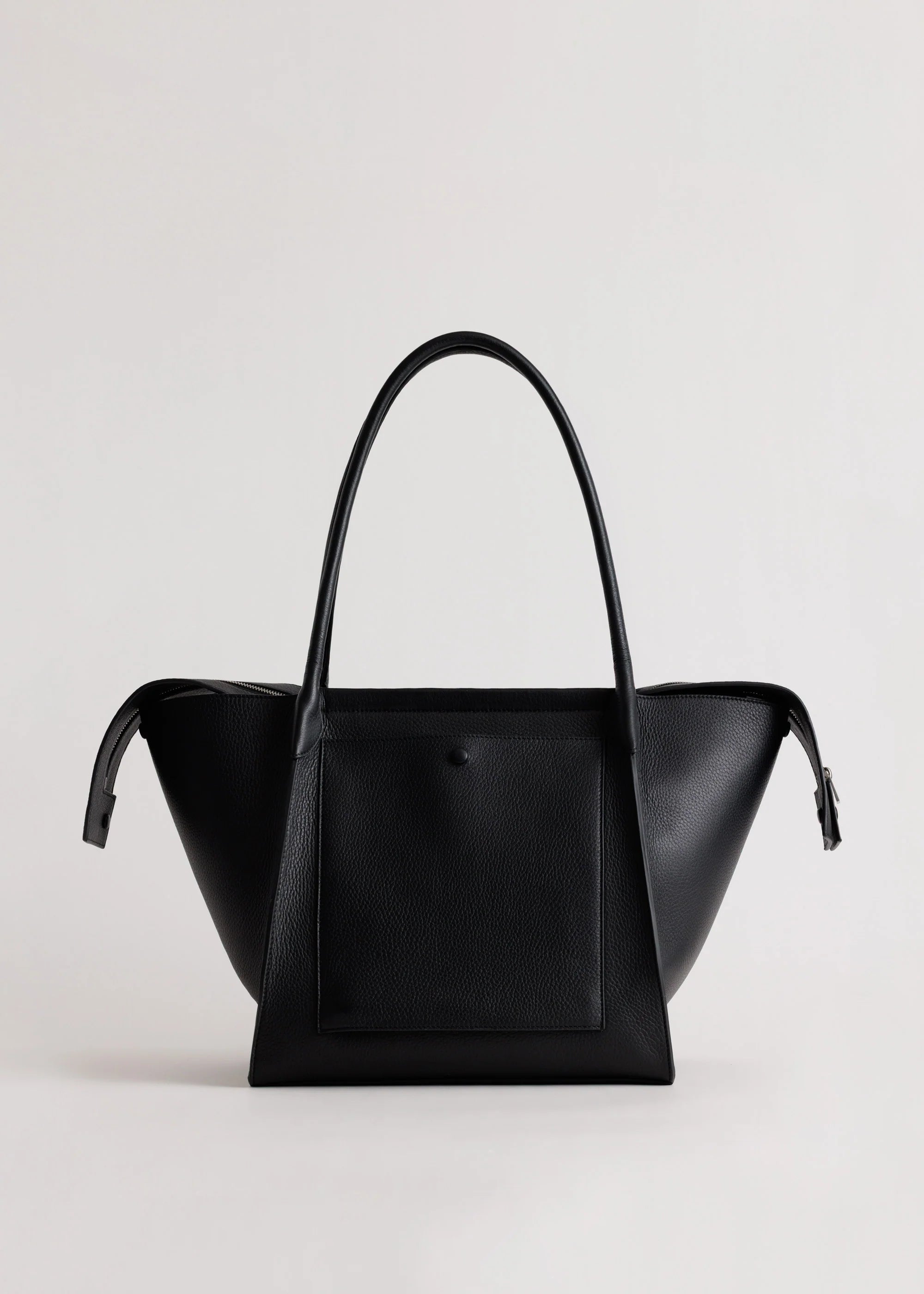 Yu Mei - Claudia Tote - Black Deer Nappa