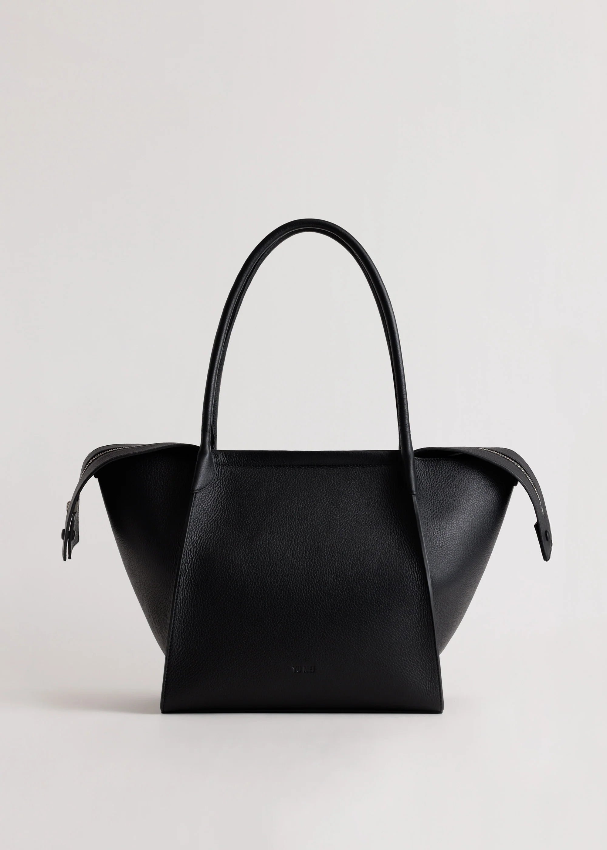 Yu Mei - Claudia Tote - Black Deer Nappa