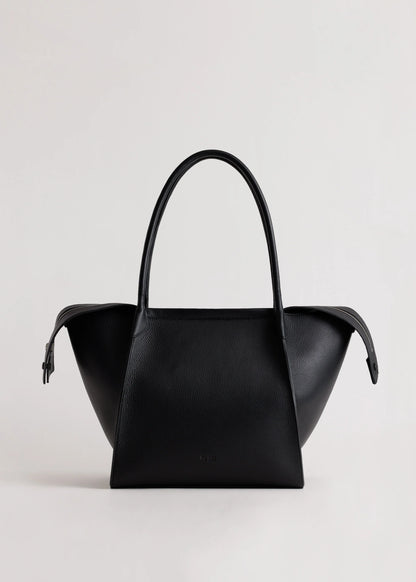 Yu Mei - Claudia Tote - Black Deer Nappa