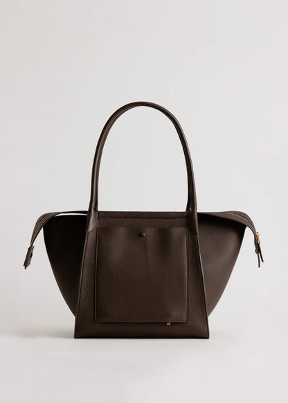 Yu Mei - Claudia Tote - Molasses Deer Nappa