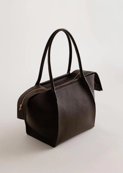 Yu Mei - Claudia Tote - Molasses Deer Nappa