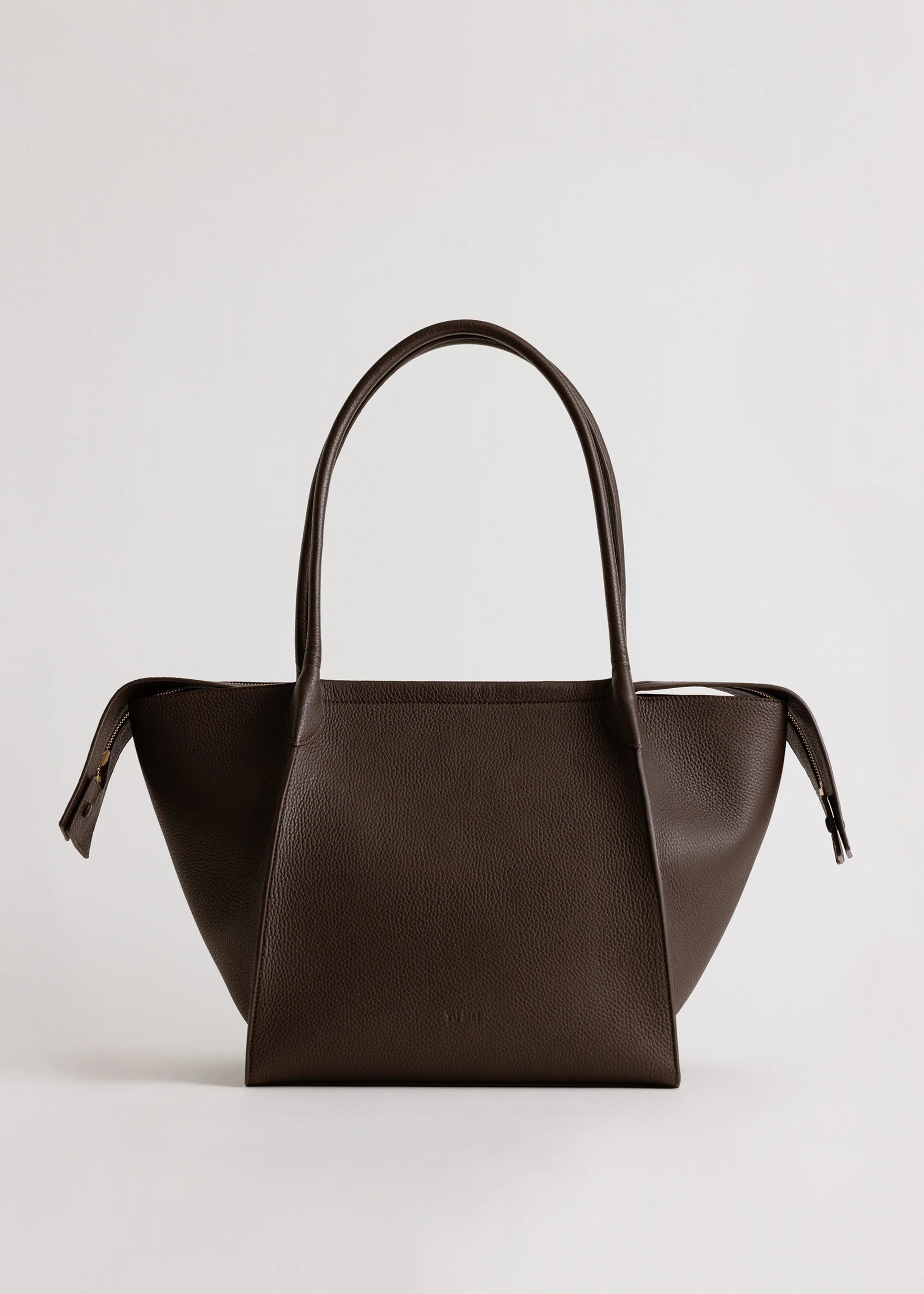 Yu Mei - Claudia Tote - Molasses Deer Nappa