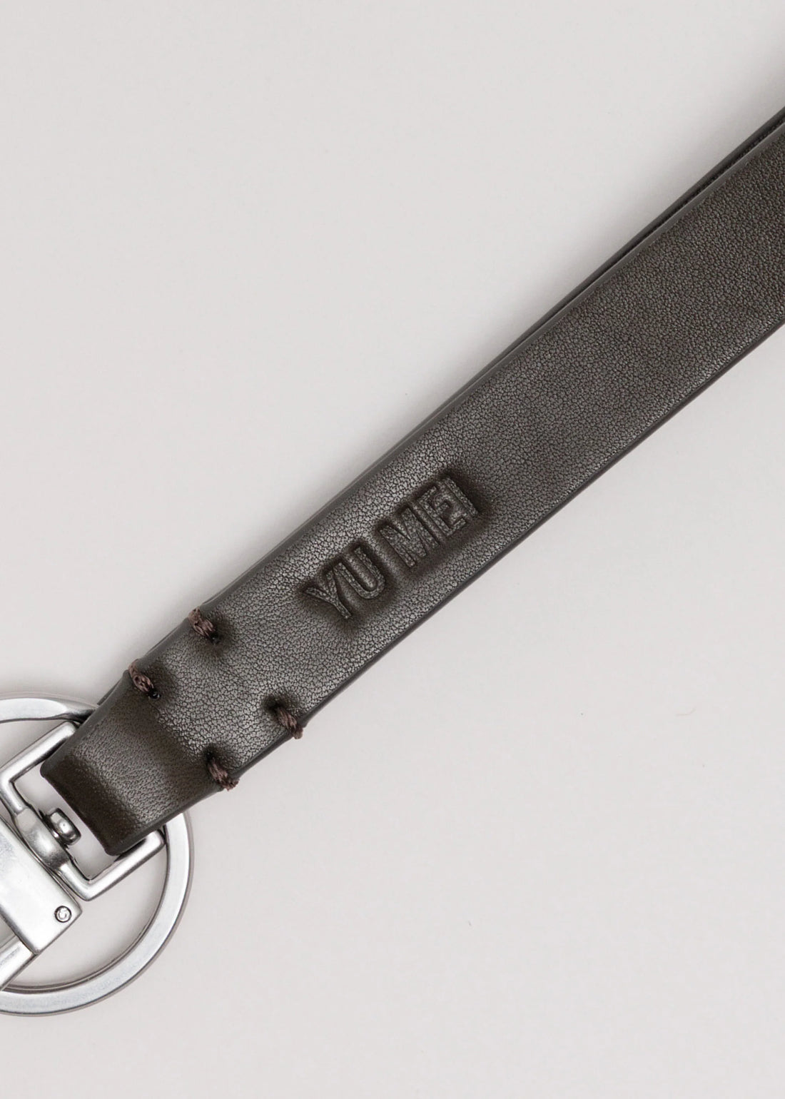 Yu Mei - Key Fob - Black Olive Lambskin