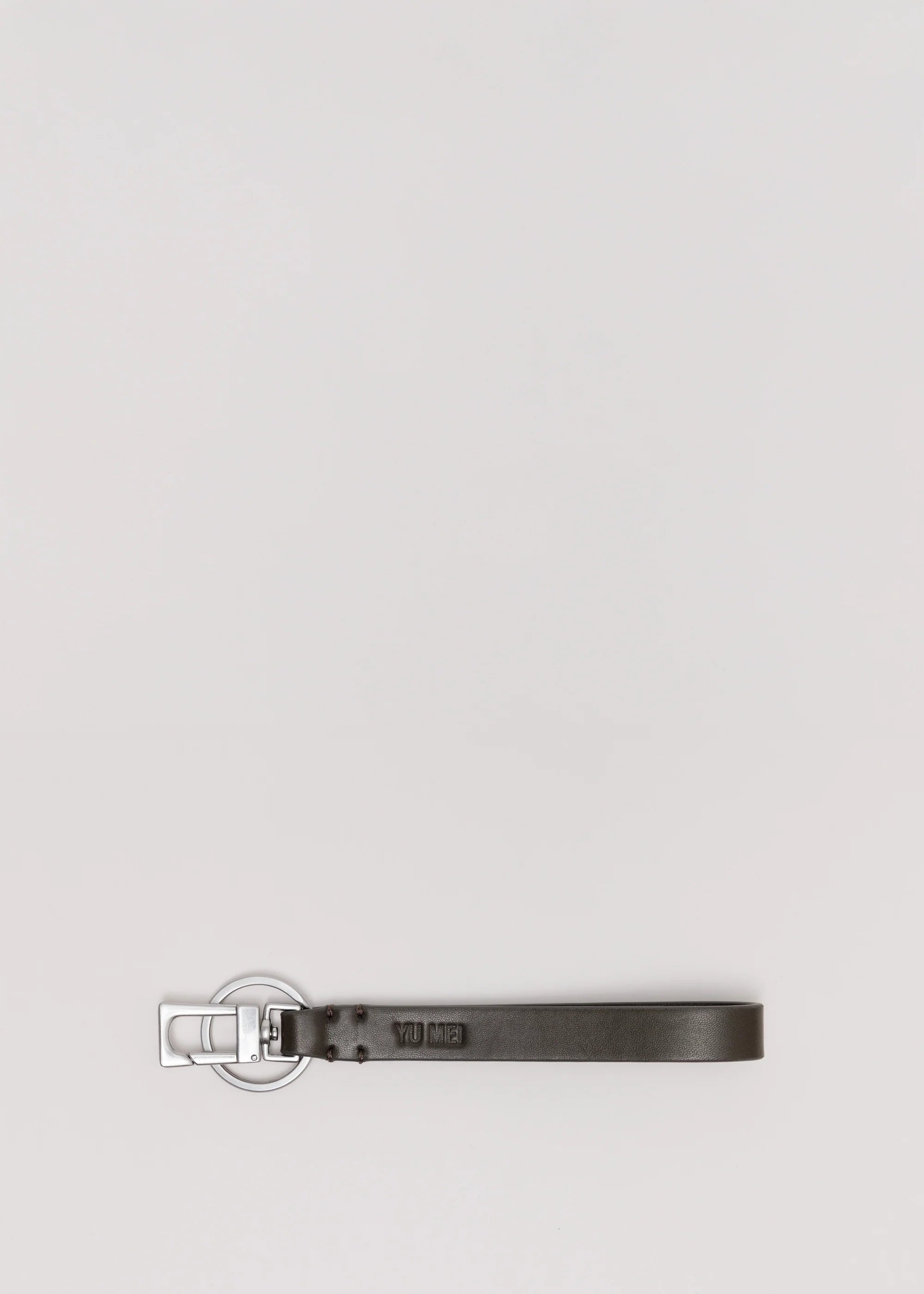 Yu Mei - Key Fob - Black Olive Lambskin