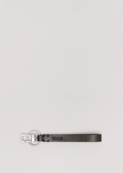 Yu Mei - Key Fob - Black Olive Lambskin