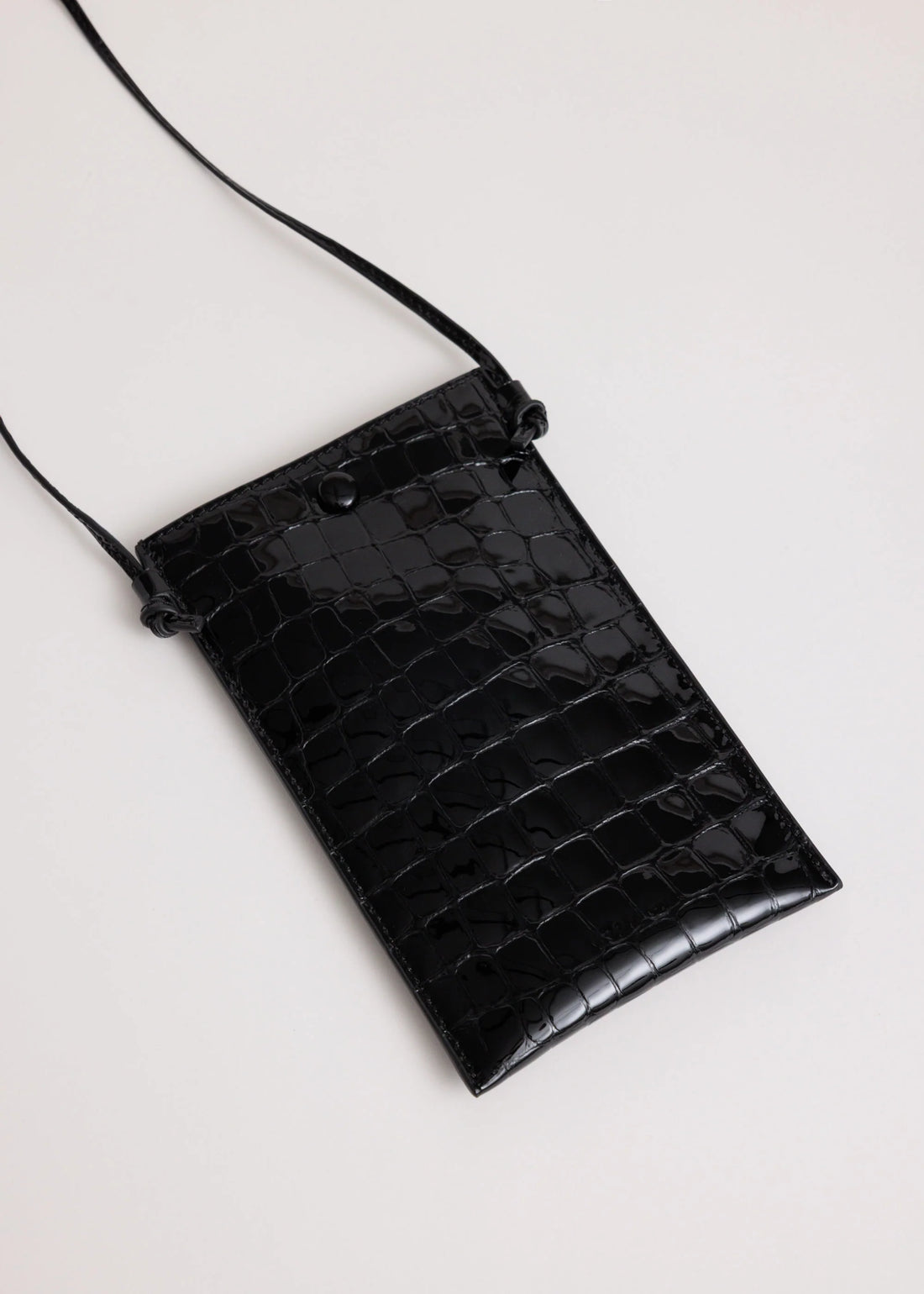 Yu Mei - Luci Bag - Black Croc