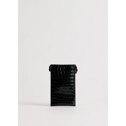Yu Mei - Luci Bag - Black Croc