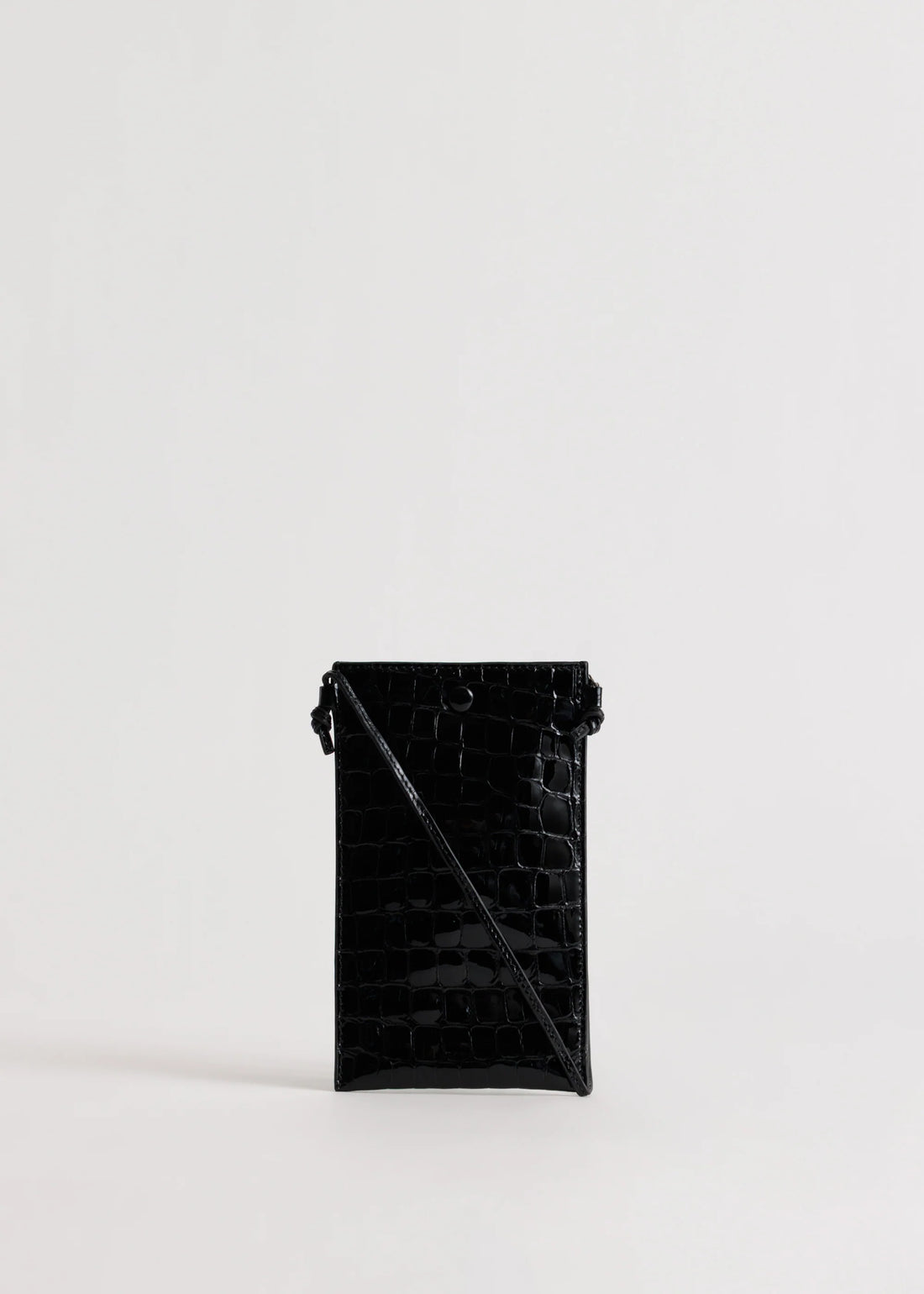 Yu Mei - Luci Bag - Black Croc