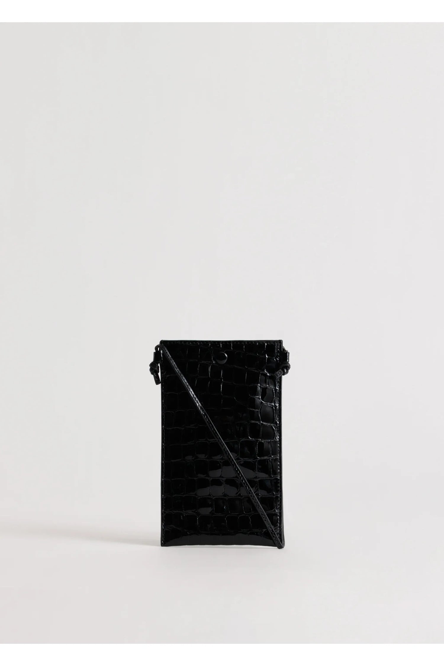 Yu Mei - Luci Bag - Black Croc