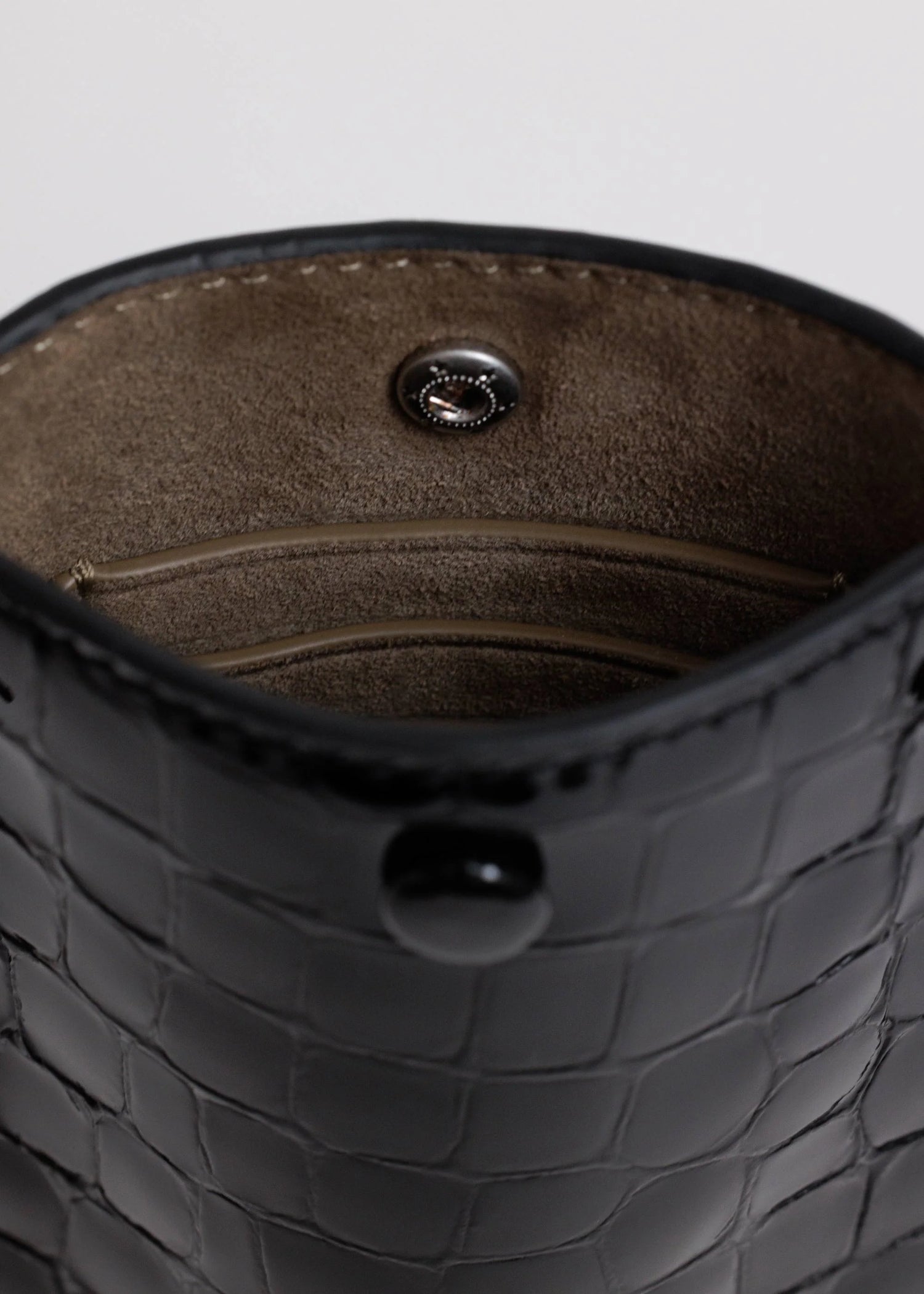 Yu Mei - Luci Bag - Black Croc