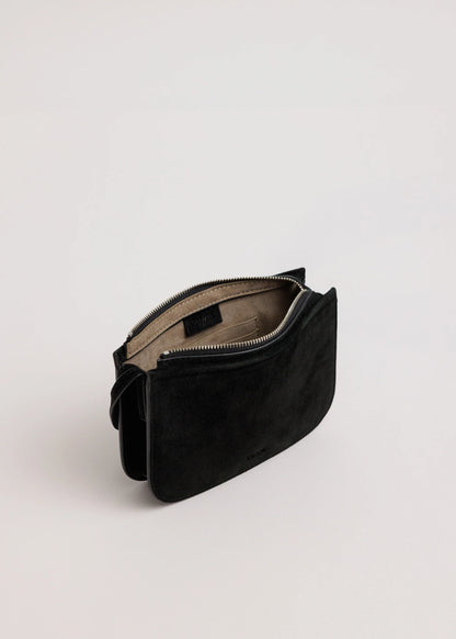 Yu Mei - Vi Bag - Black Suede