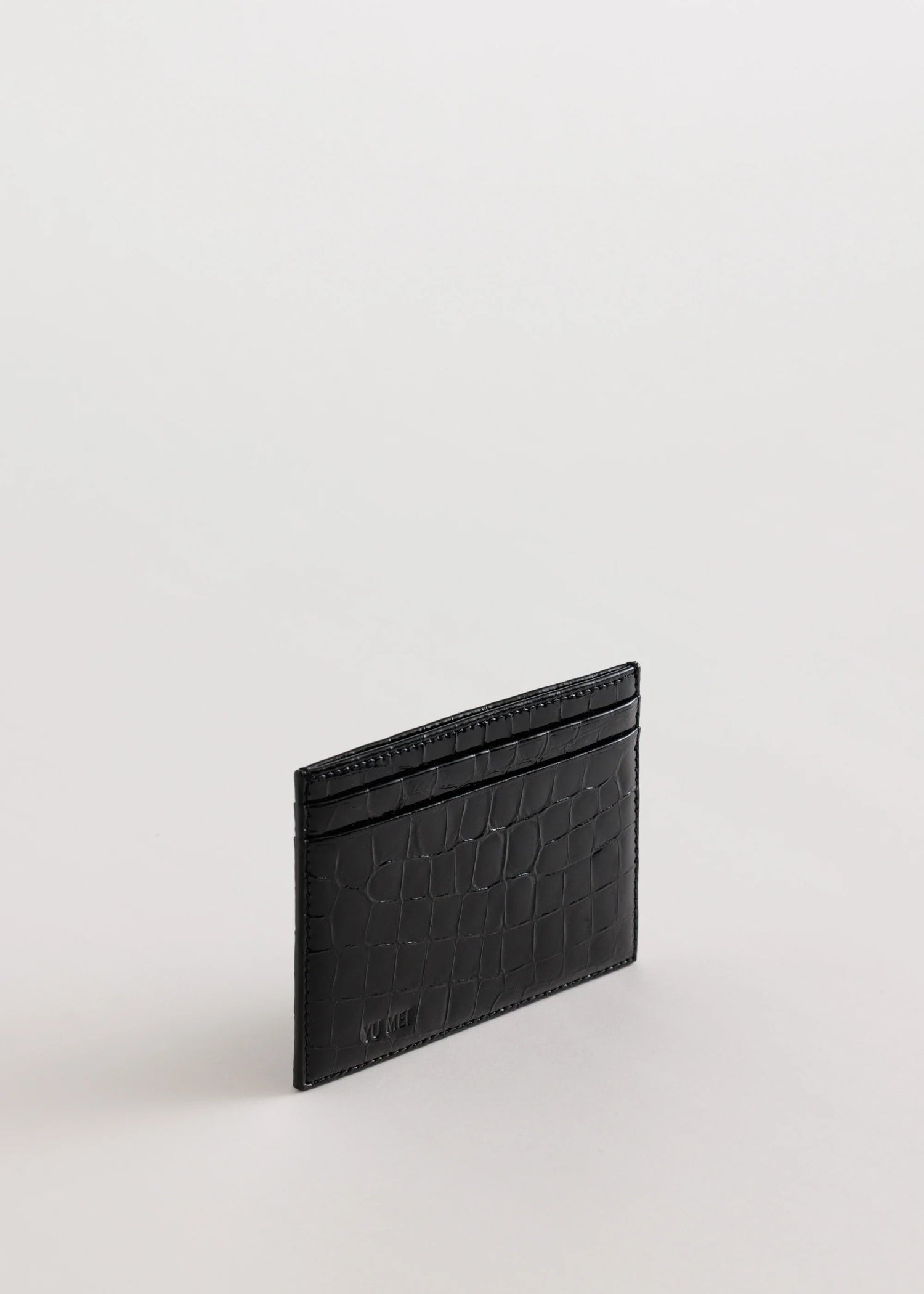 Yu Mei - Youhan Cardholder - Black Croc