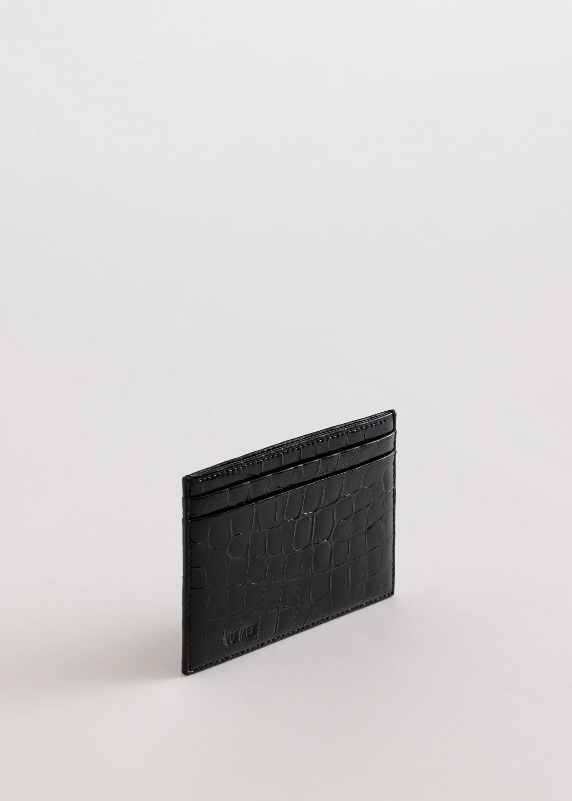 Yu Mei - Youhan Cardholder - Black Croc