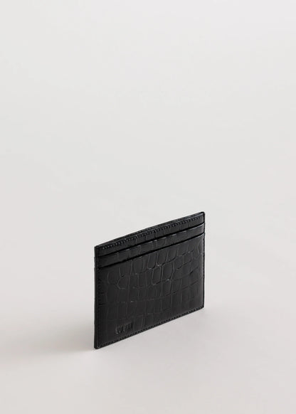 Yu Mei - Youhan Cardholder - Black Croc