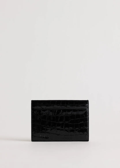 Yu Mei - Youhan Cardholder - Black Croc