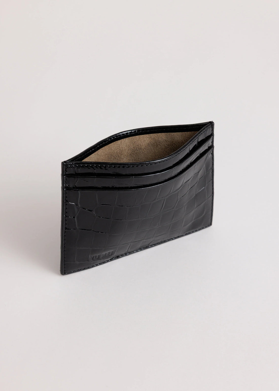 Yu Mei - Youhan Cardholder - Black Croc
