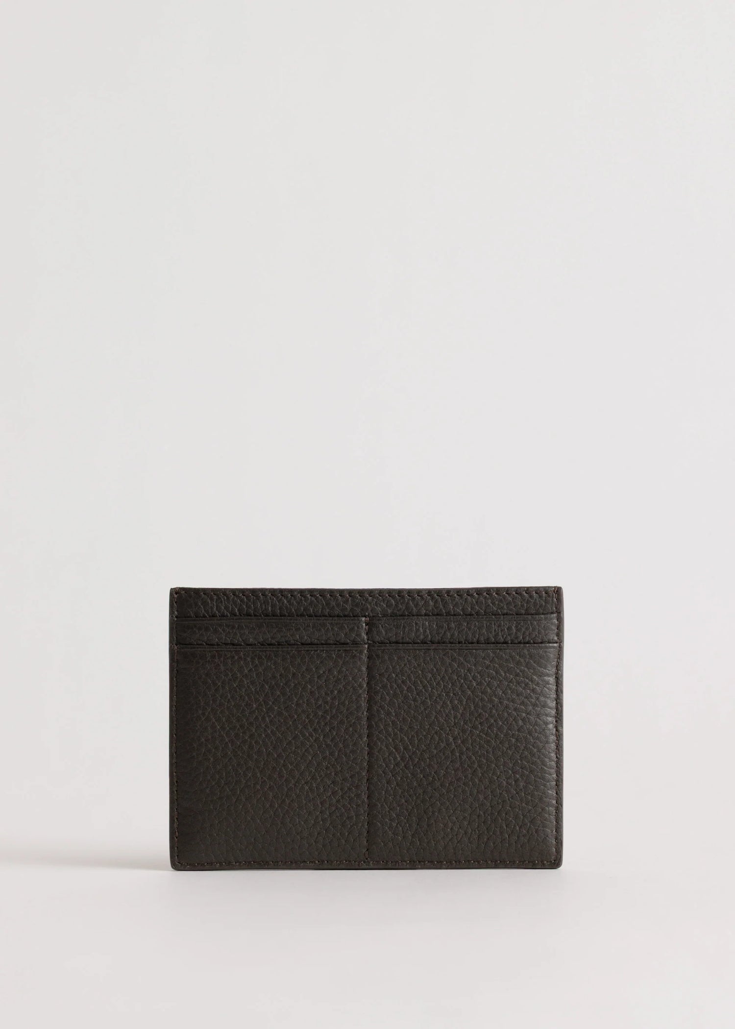 Yu Mei - Youhan Cardholder - Black Olive Deer Nappa