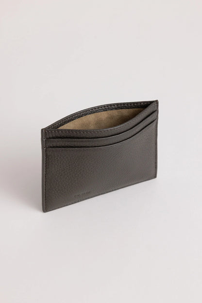 Yu Mei - Youhan Cardholder - Black Olive Deer Nappa