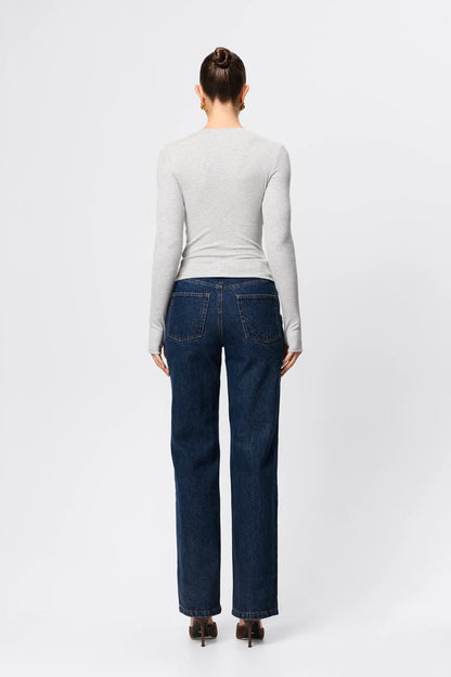 Mossman - Sedona Top - Grey Marle