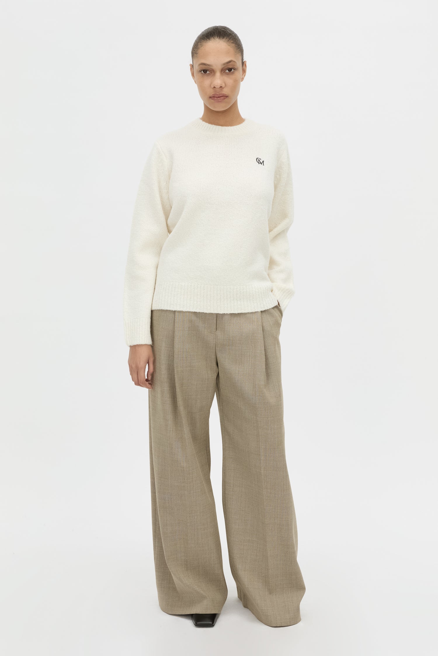 Camilla &amp; Marc - Atlas Knit Sweater - Cream/Chocolate