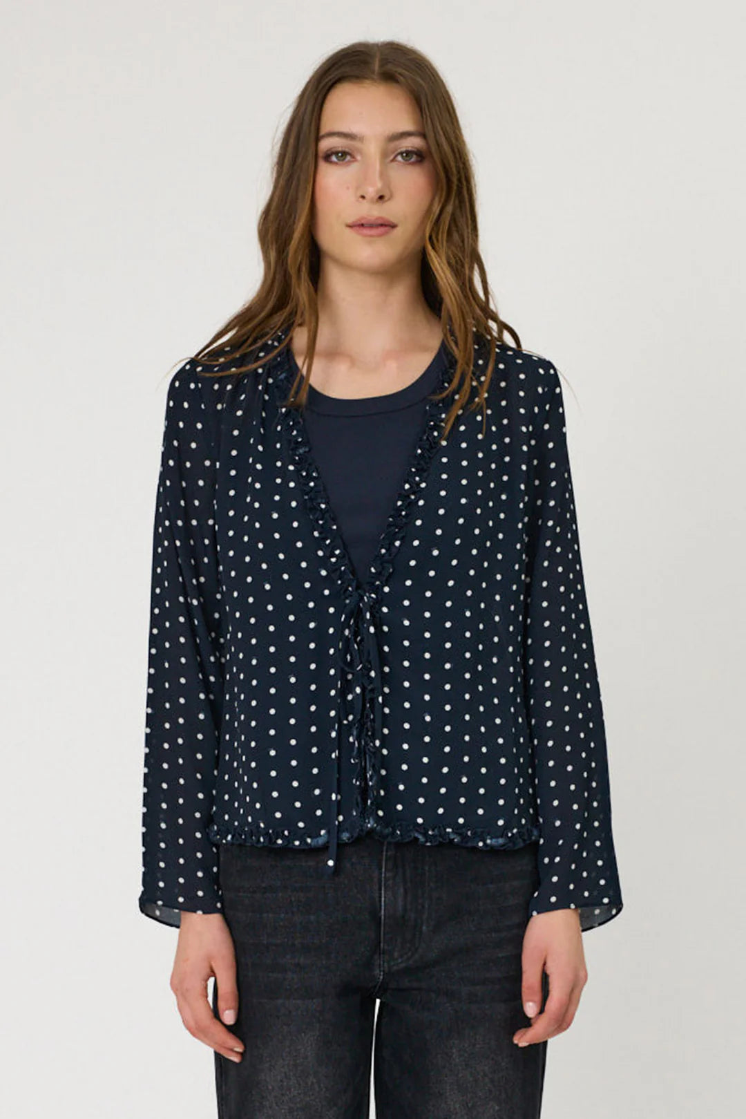 Remain - Adina Top - Indigo Spot