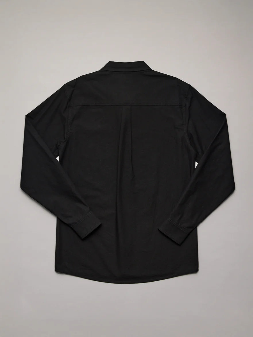 Just Another Fisherman - Anchorage Shirt - Deep Black