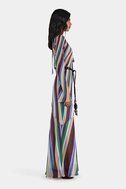 Hansen &amp; Gretel - Anouk Silk Maxi Dress